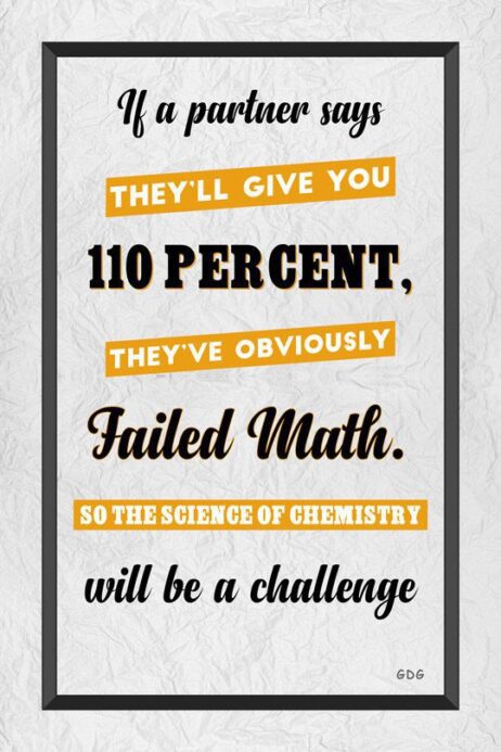 A poster with some writing on it