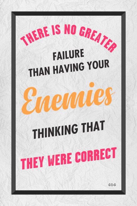 A poster with some writing on it