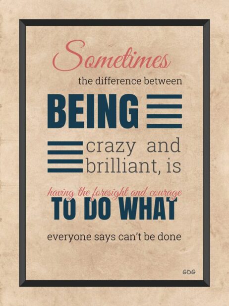 A poster with some words on it