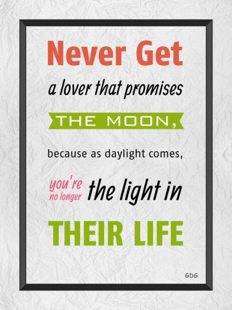 A quote is displayed on the wall.