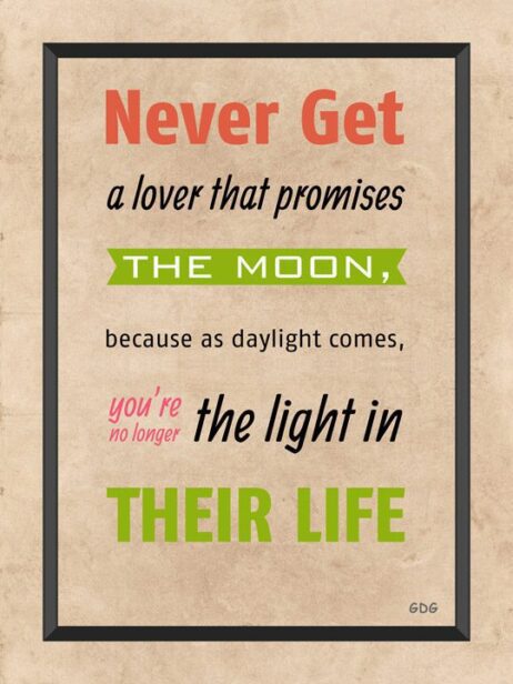 A quote is displayed on the wall.