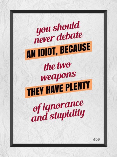 A poster with some words on it