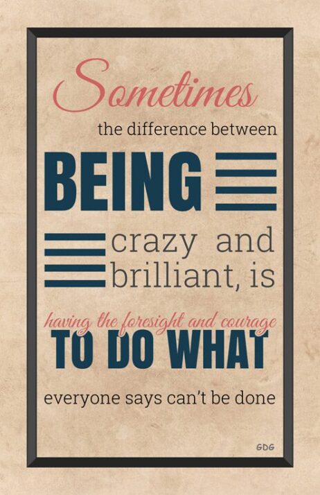 A poster with some words on it