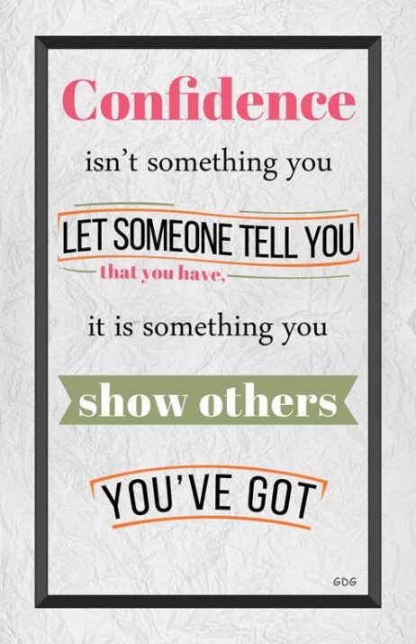 A series of motivational quotes on a floral background.