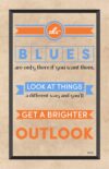 A poster with the words " get a brighter outlook ".