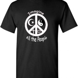 Imagine all the people Imagine Peace t-shirt.